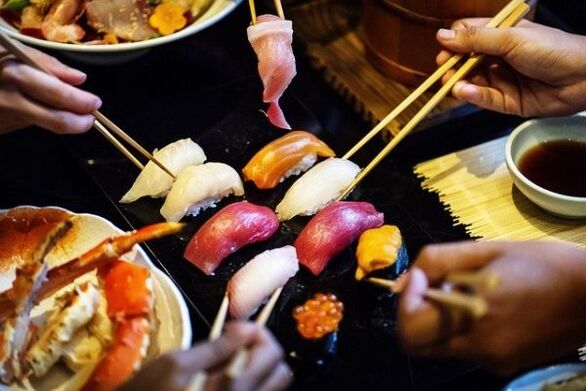 Mangiare sulla dieta giapponese